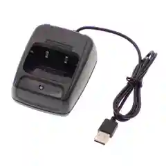 Зарядное устройство в автомобиле, стакан с USB для рации Baofeng BF- 666S, BF-777S,BF-888S