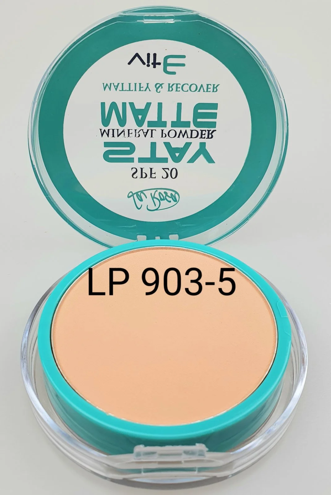 Карамельный минеральная компактная пудра STAY MATTE SPF 20