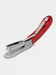 Степлер канцелярский, скобы №10 Brauberg "Original", с антистеплером, до 12 листов красный