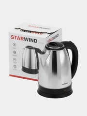 Чайник Starwind SKS1050, металл, пластик, 1.8 л, 1500 Вт