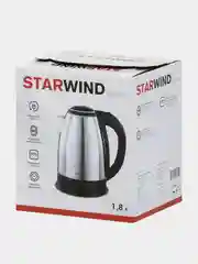 Чайник Starwind SKS1050, металл, пластик, 1.8 л, 1500 Вт