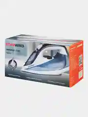 Утюг Starwind SIR2430, голубой/белый, 2400 Вт