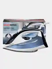 Утюг Starwind SIR2430, голубой/белый, 2400 Вт