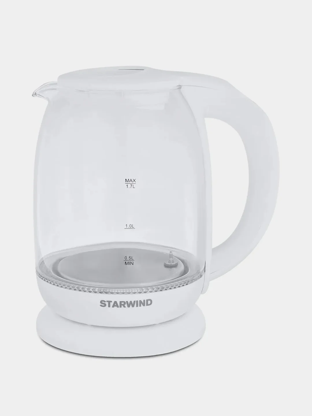 Чайник Starwind SKG4215, белый, 1,7 л, 2200 Вт