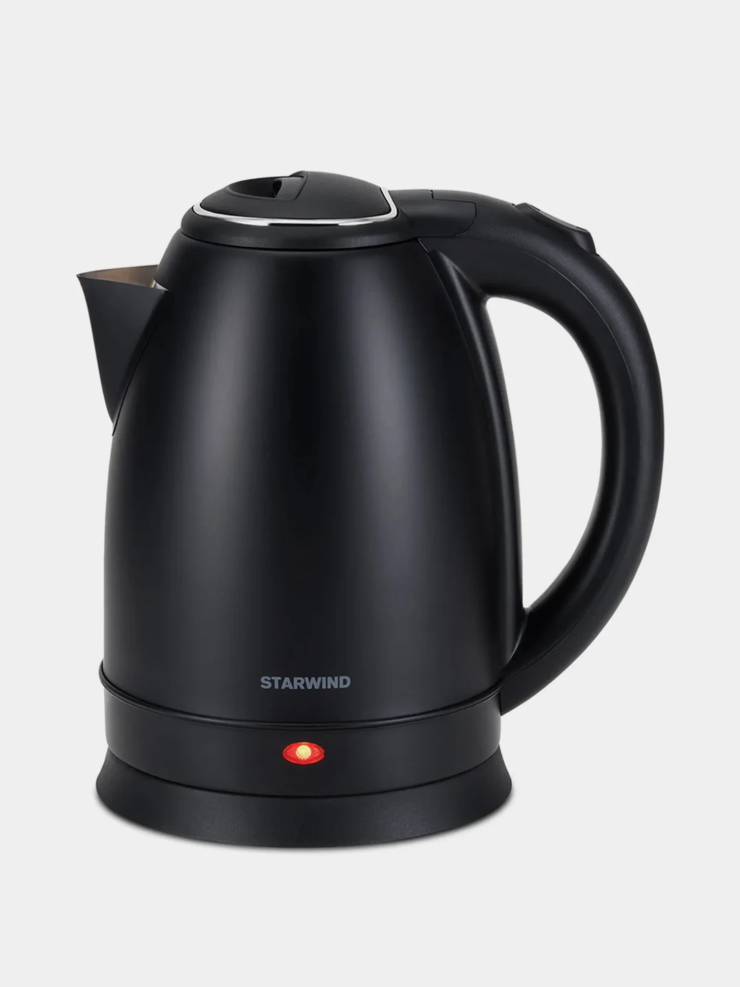 Чайник электрический Starwind SKS2051, 1.8 л, 1800 Вт, черный