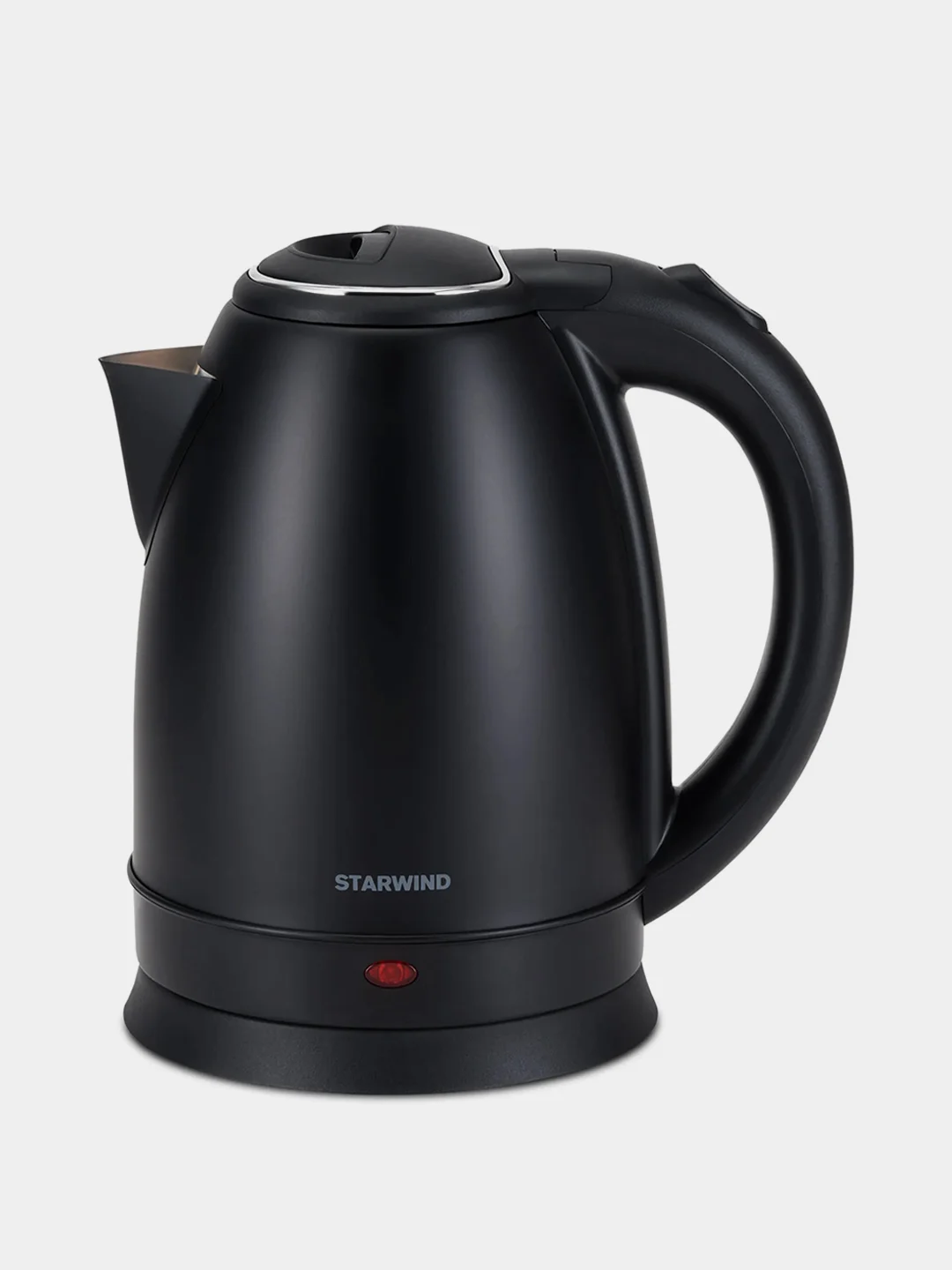 Чайник электрический Starwind SKS2051, 1.8 л, 1800 Вт, черный