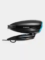 Фен Starwind SHD 7066, 1600 Вт, черно-синий