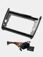 Рамка для магнитолы 2din 9" VW POLO 2009-20 с проводами