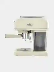 Бежевый кофеварка эспрессо TESLER ECM-245