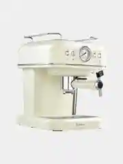 Бежевый кофеварка эспрессо TESLER ECM-245