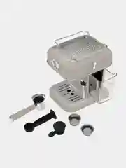 Бежевый меланж кофеварка эспрессо TESLER ECM-245