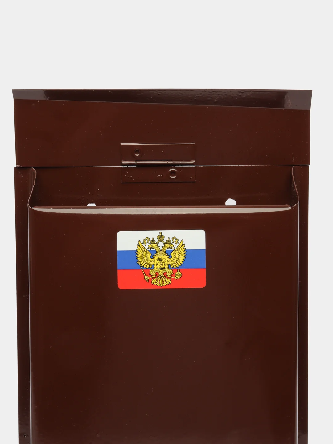 Почтовый ящик Союз без замка коричневый