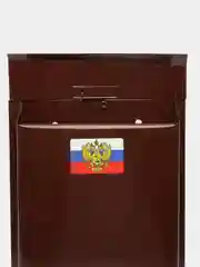 Почтовый ящик Союз без замка коричневый
