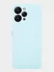 Ледяной чехол для Xiaomi Redmi 12 силиконовый BROSCORP матовый, тонкий, с бортиком-защитой камер