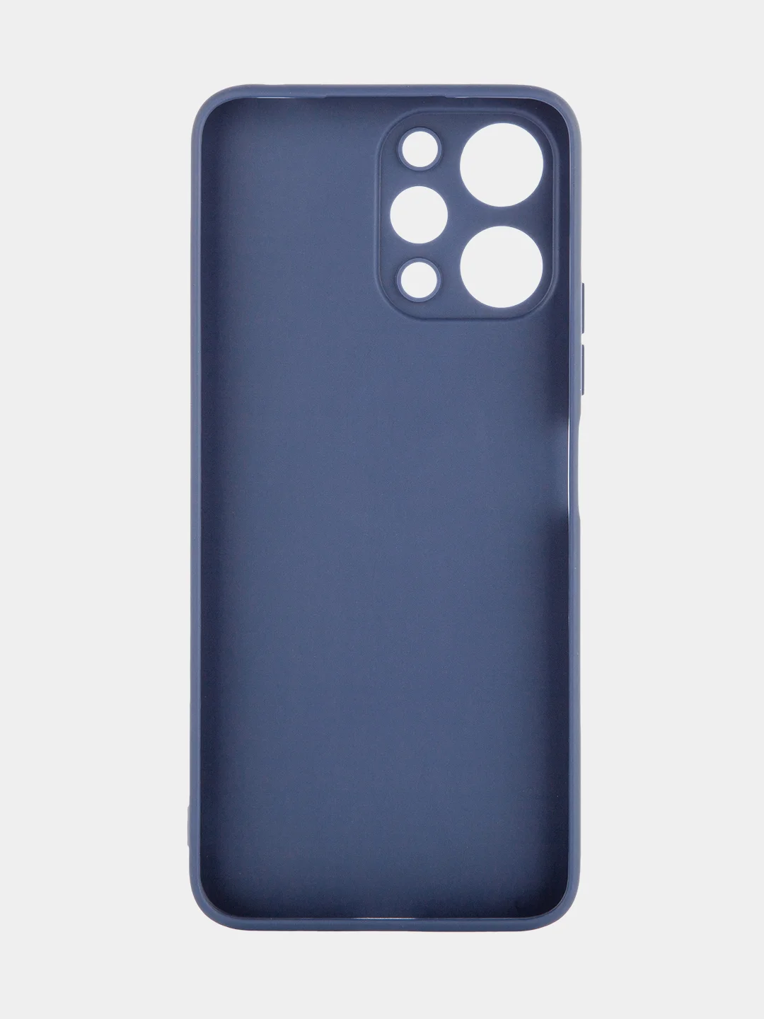 Ледяной чехол для Xiaomi Redmi 12 силиконовый BROSCORP матовый, тонкий, с бортиком-защитой камер