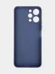 Ледяной чехол для Xiaomi Redmi 12 силиконовый BROSCORP матовый, тонкий, с бортиком-защитой камер