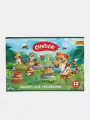Альбом для рисования CREATIVIKI А4 12 листов