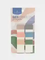 Закладки клейкие пластиковые LOREХ PLASTIC SIMPLE 6 цветов во 20 листов
