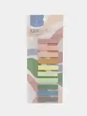Закладки клейкие пластиковые LOREХ PLASTIC SIMPLE 10 цветов по 20 листов