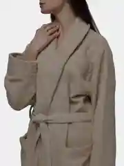 Светло-коричневый банный халат Dormeo Soft