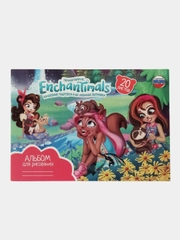 Альбом для рисования enchantimals 20 листов