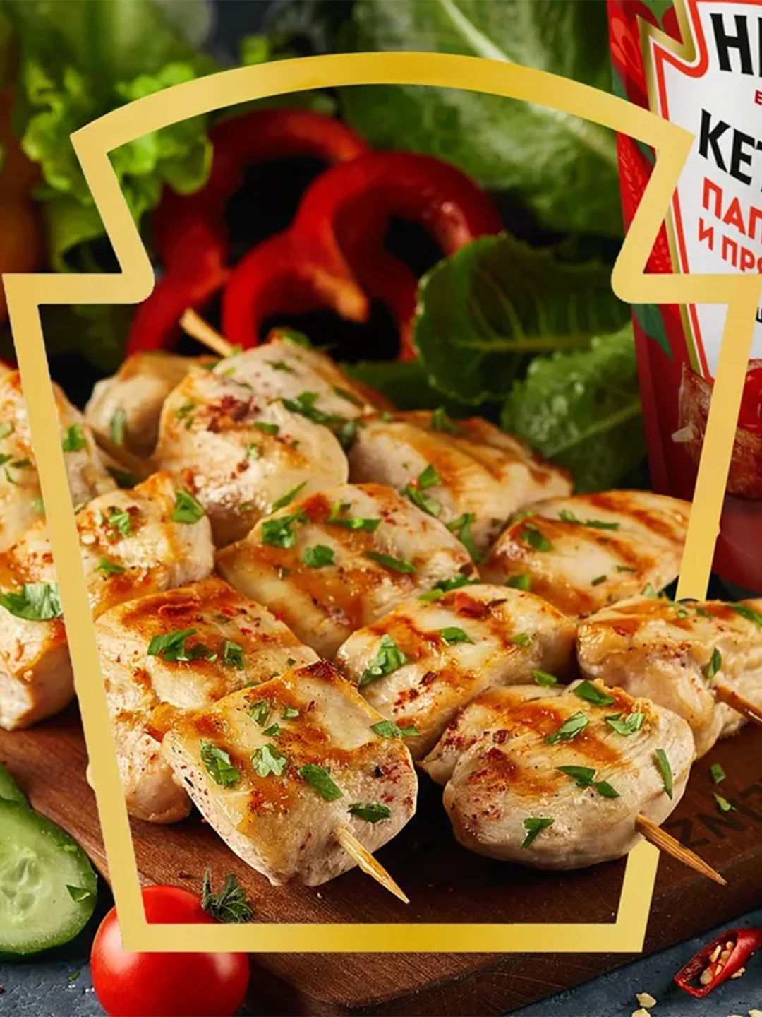 Кетчуп HEINZ "Паприка и пряности", 320 г