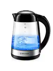 Серебряный чайник электрический BRAYER BR1012BK 1.7л / 1058BR-BK 2л
