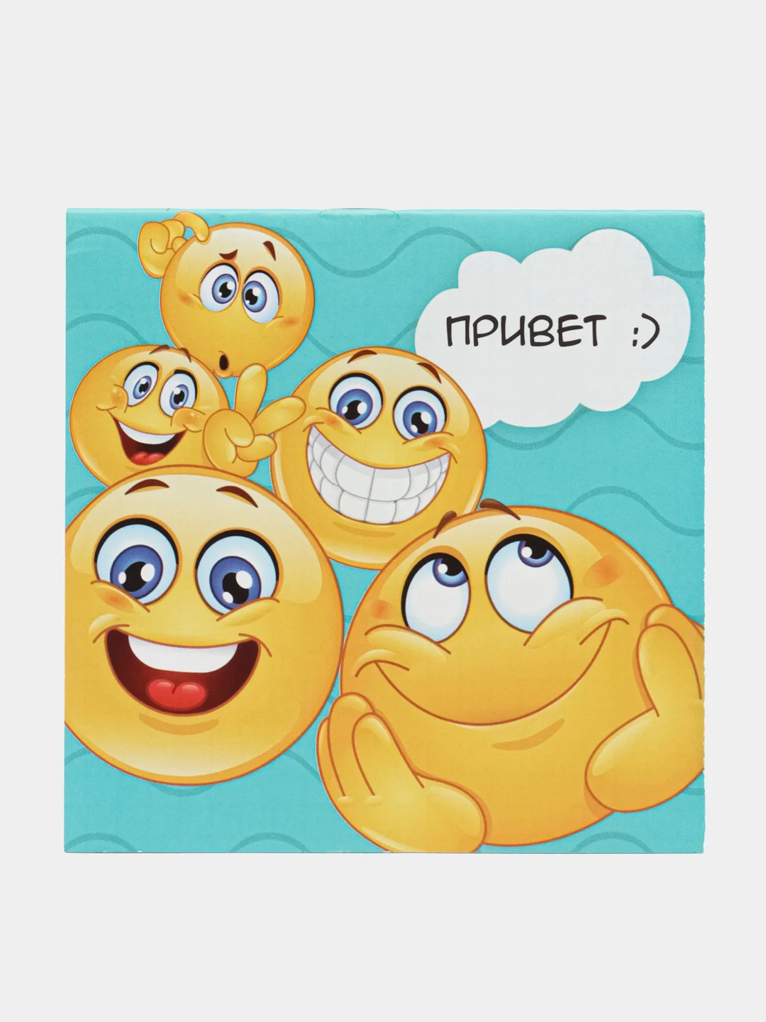 Лазурный блокнот, 10*10, 16 листов. Наборы по 1,5,10,15,25 штук