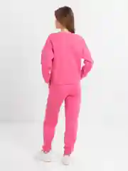 Розовый женский спортивный костюм