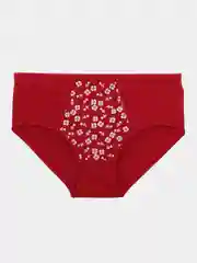Красный трусы женские