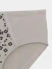 Серый трусы женские
