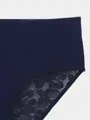 Синий трусы женские