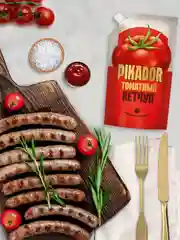 Кетчуп томатный PIKADOR, 300 г