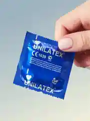 Презервативы UNILATEX Ribbed, 3 штуки