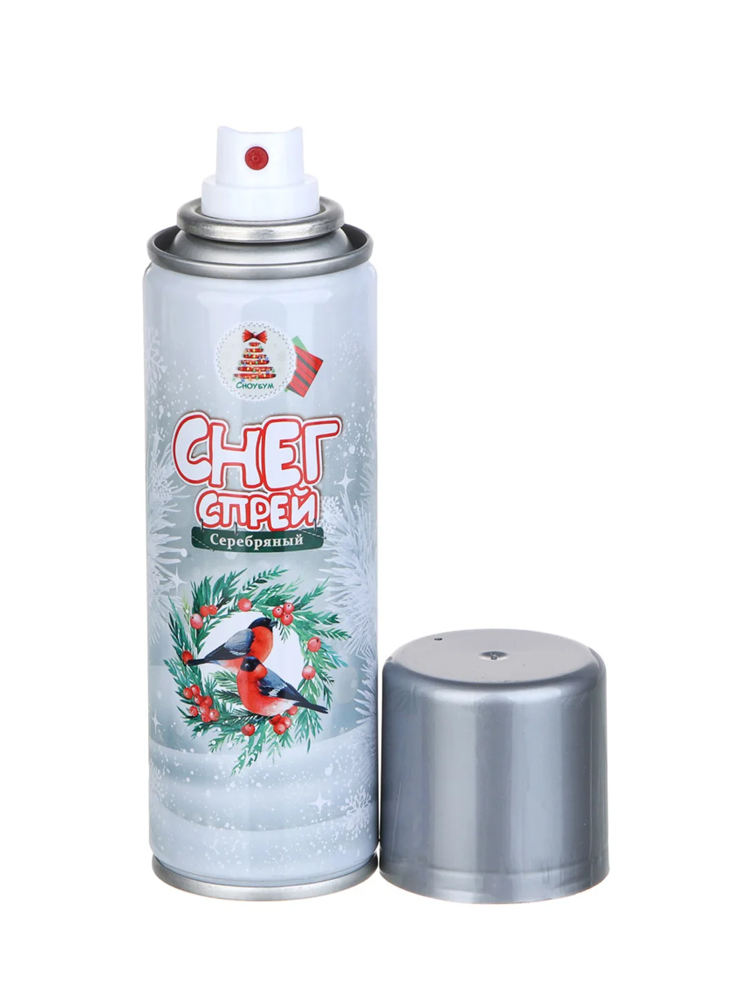 Снег искусственный, спрей, серебро