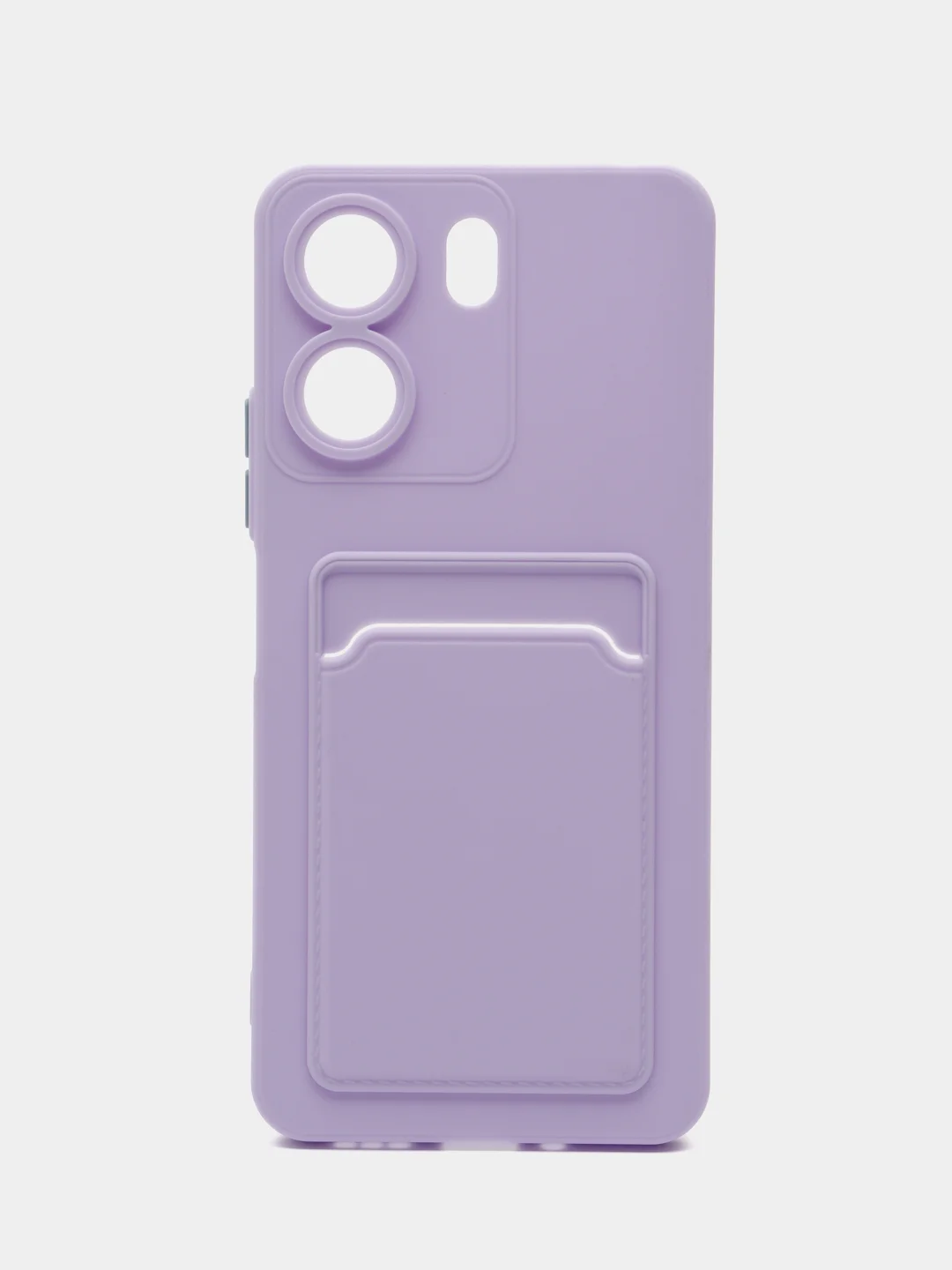 Лавандовый чехол для Xiaomi Redmi 13C/Poco C65 (Сяоми Редми 13С/Поко С65), с карманом для карт