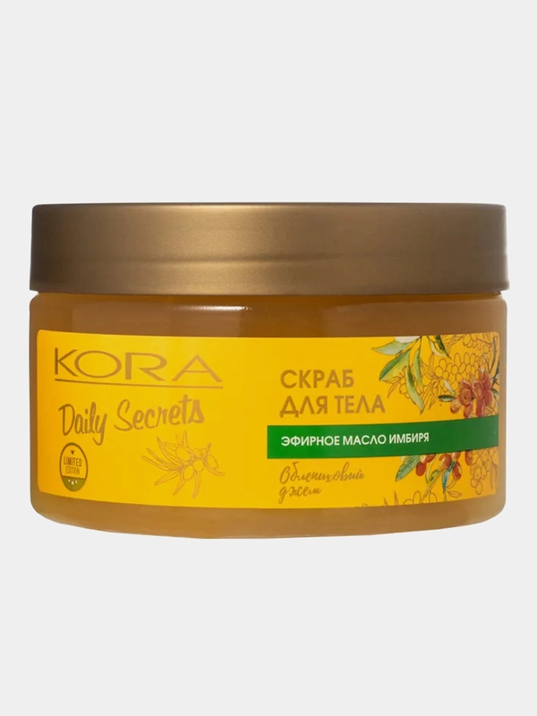 Скраб для тела KORA Daily Secrets "Облепиховый джем", 250 мл