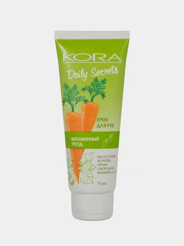 Крем для рук KORA Daily Secrets "Витаминный уход", 75 мл