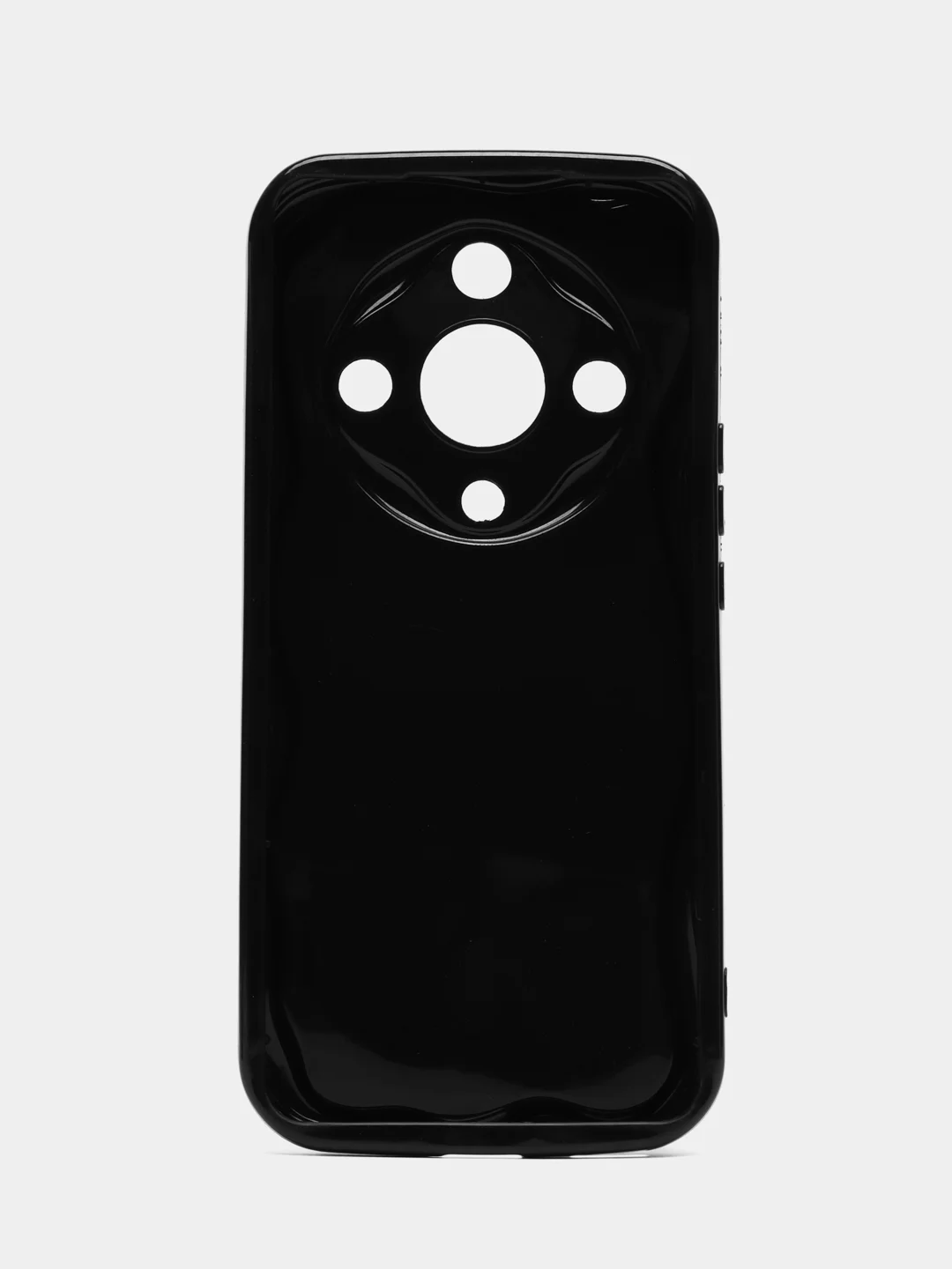 Черный чехол для Honor X9B (Хонор Х9б) прозрачный противоударный