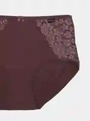 Бордовый трусы женские Mengni Roumei  арт. 3959