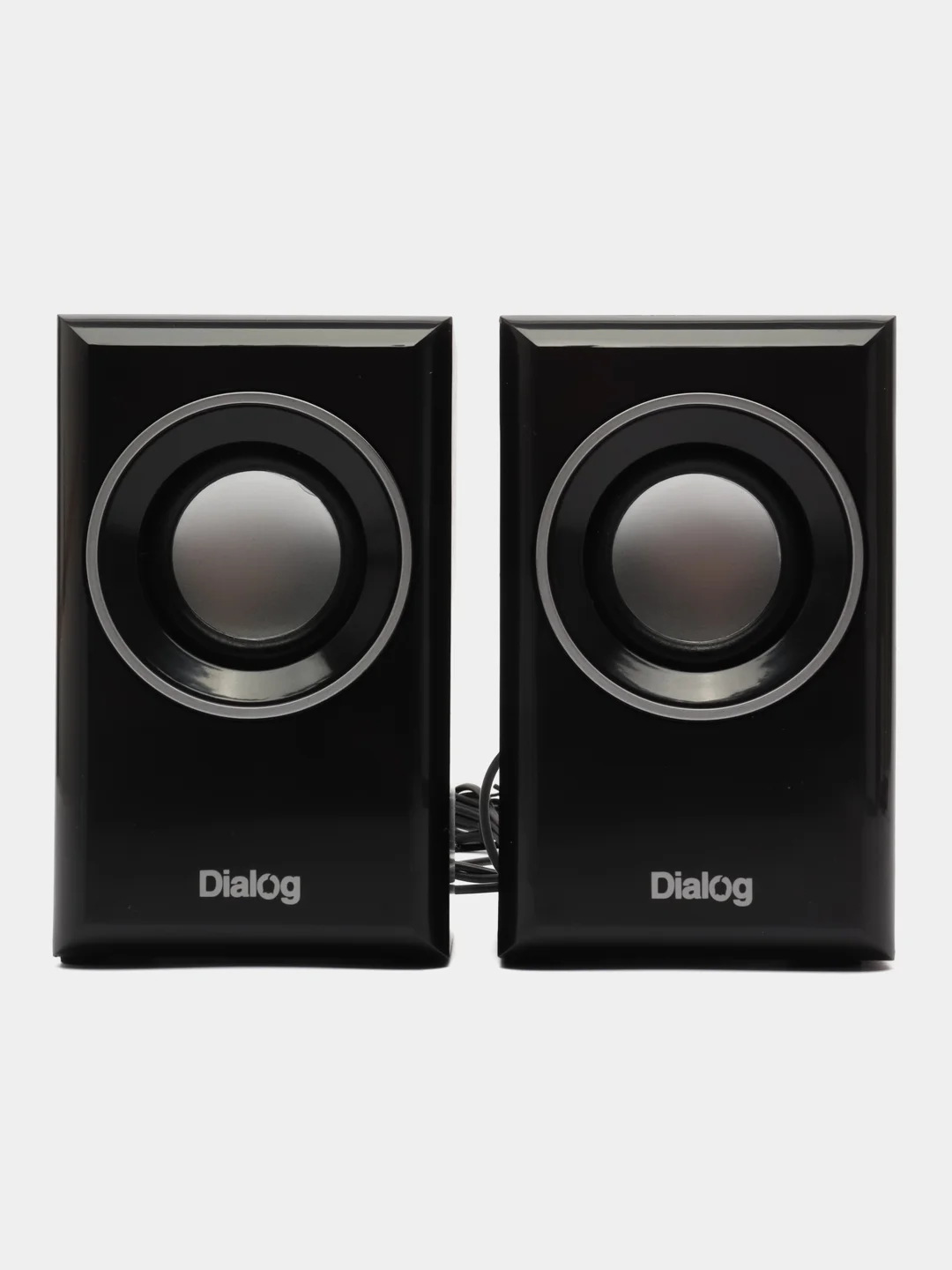 Коричневый колонки компьютерные 2.0, Dialog Stride AST-15UP, 6W RMS
