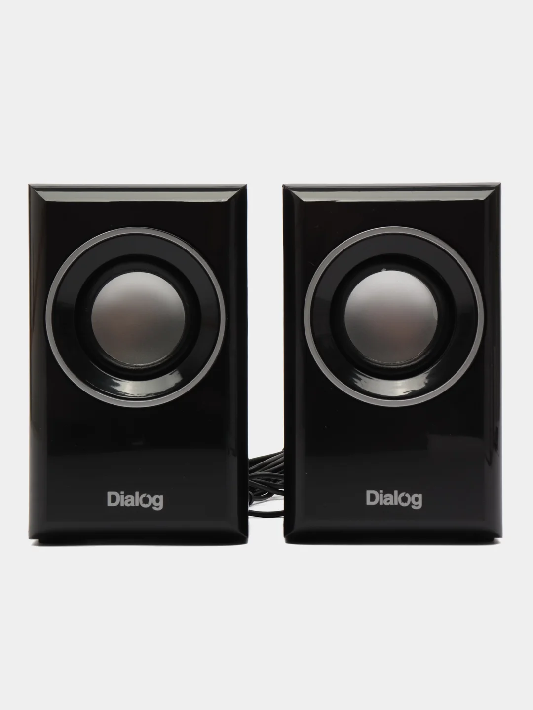 Черный колонки компьютерные 2.0, Dialog Stride AST-15UP, 6W RMS