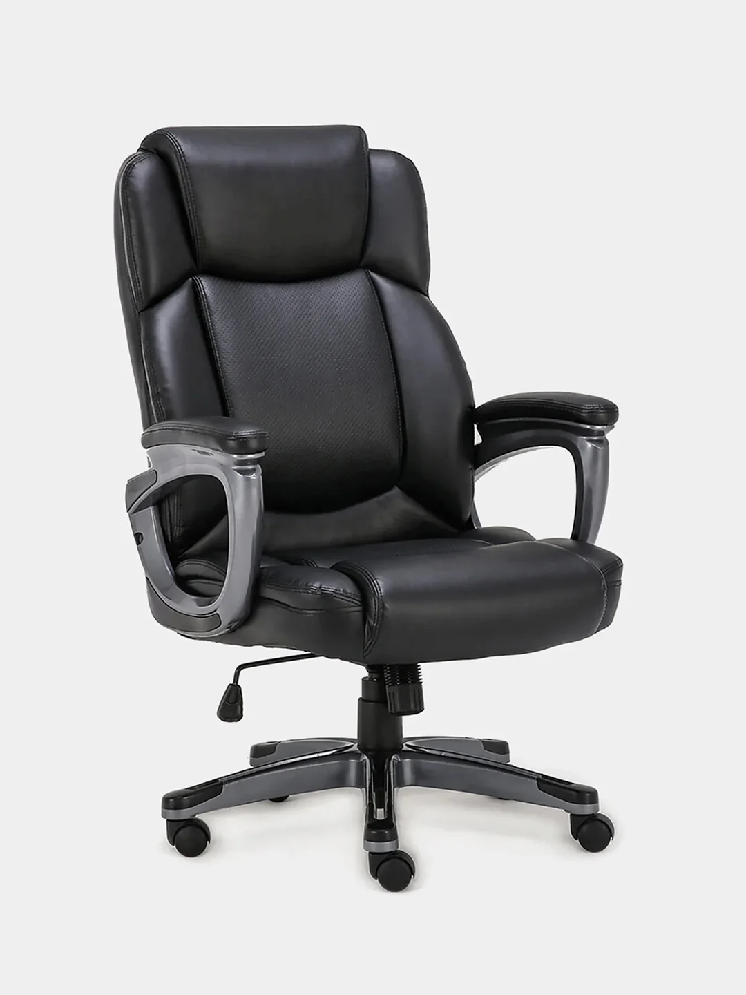 Кресло офисное BRABIX PREMIUM Favorite EX-577, пружинный блок, рециклир. кожа, 531934