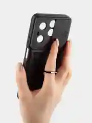 Черный чехол для Infinix Smart 8/ 8 Plus, Hot 40i/ 30/ 30i, Tecno Spark 20/ Go 2024 КАРТОФАН