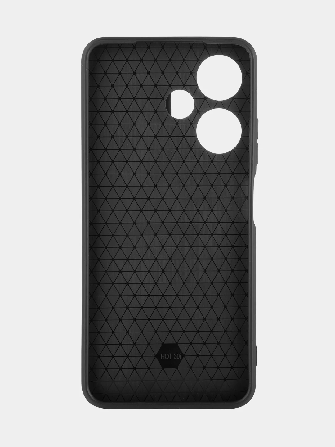 Черный чехол для Infinix Smart 8/ 8 Plus, Hot 40i/ 30/ 30i, Tecno Spark 20/ Go 2024 КАРТОФАН