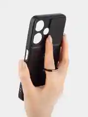 Черный чехол для Infinix Smart 8/ 8 Plus, Hot 40i/ 30/ 30i, Tecno Spark 20/ Go 2024 КАРТОФАН