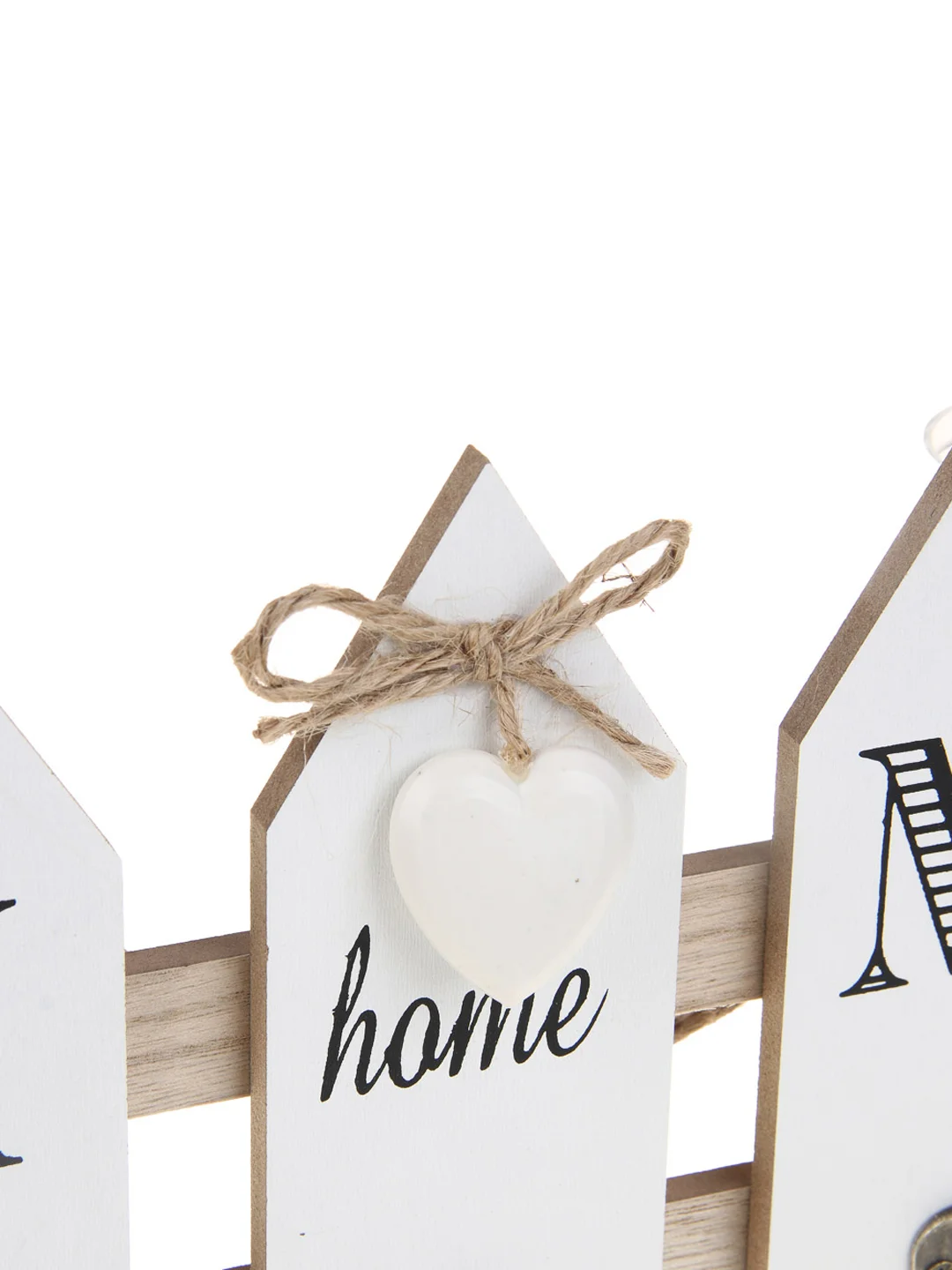 Ключница открытого типа HOME на 4 крючка, 27x15x3,5 см