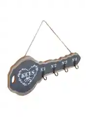 Ключница открытого типа KEYS на 4 крючка, 29,5x13,5 см