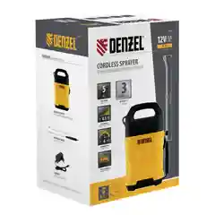 Опрыскиватель аккумуляторный D-5LI, 5 л, Li-Ion акк, 12 В, 2 Ач, DENZEL, 64790