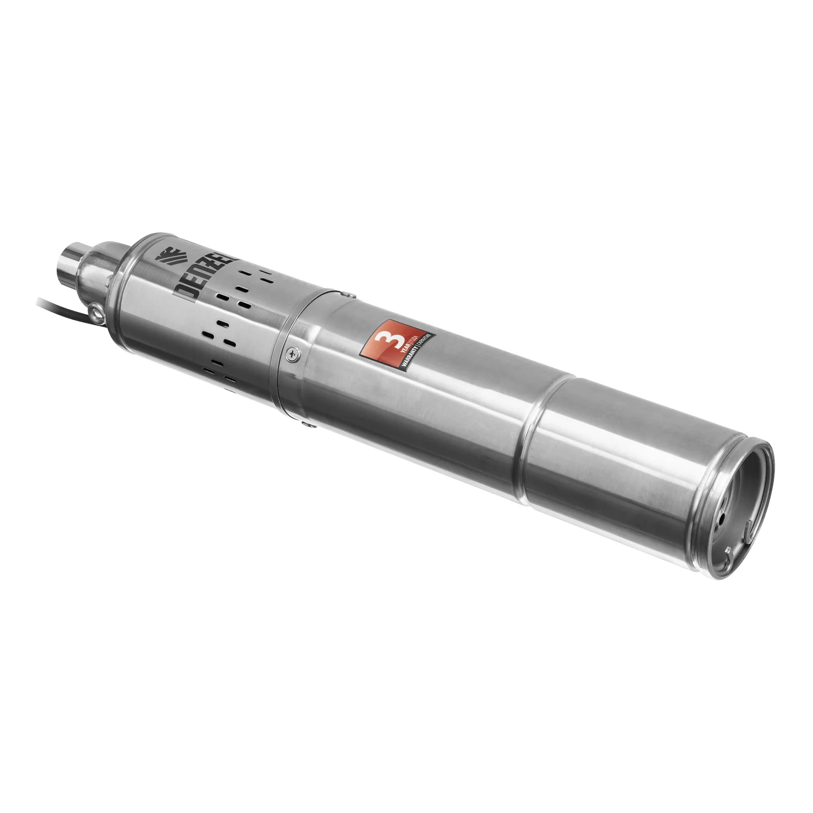 Скважинный насос DWS-4-100, винт., диаметр 4", 800 Вт 1700 л/ч, напор 100 м, DENZEL, 97252